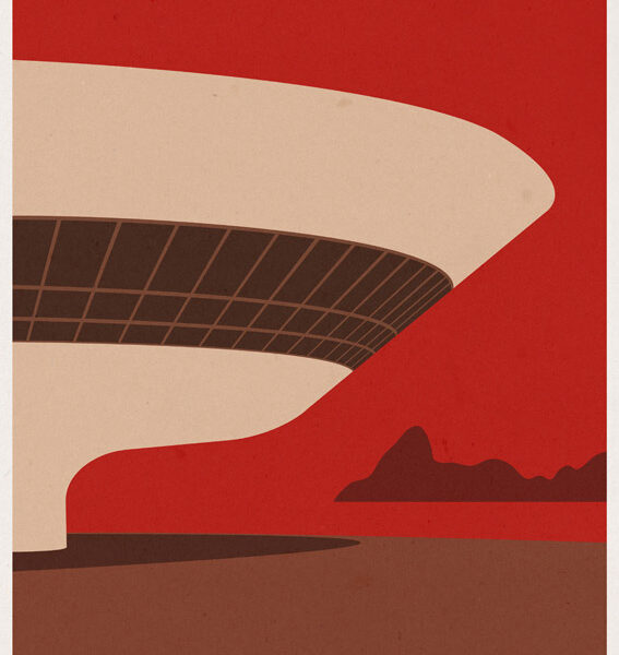 André Chiote crai pôsteres minimalistas para representar museus ao redor do mundo, um espetáculo de pôsteres (10)