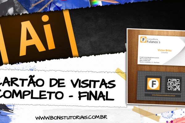 Ultima vídeo aula de como criar o seu cartão de visitas completo no Illustrator sem nenhum lenga lenga, só o necessário para você aprender em imprimir o seu!