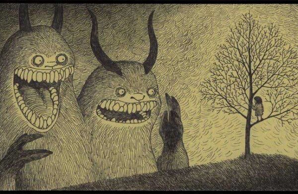 Acredite, estes desenhos são feitos em post its, belos e detalhistas desenhos de Dom Kenn (5)