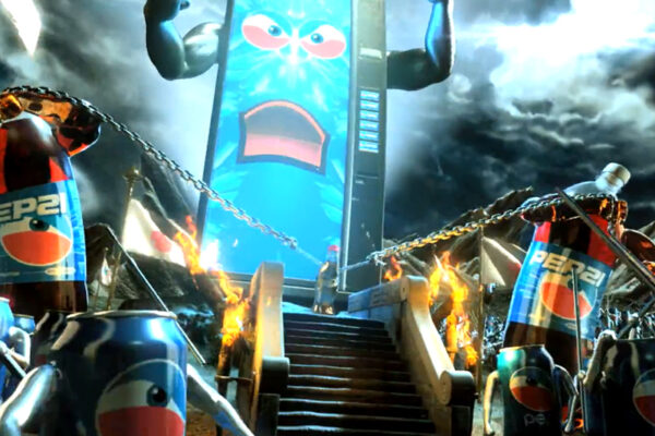 Imagine se esta batalha realmente existisse? Coca-cola contra a Pepsi