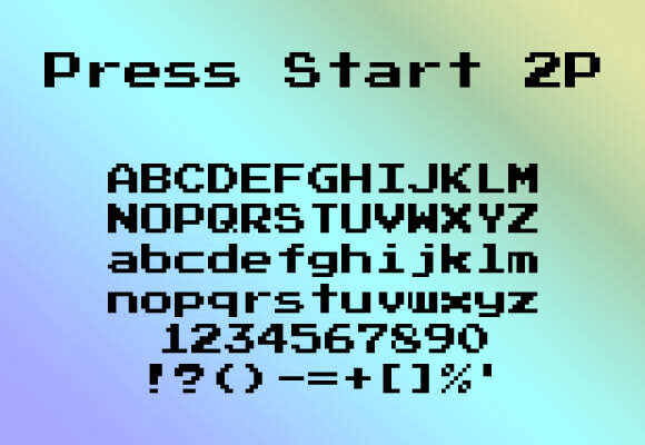 Fontes para usar em 8bits, download grátis para uso comercial e pessoal (9)