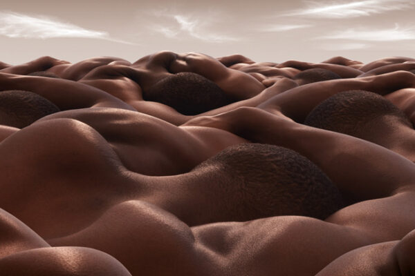 Paisagens e desertos feitos com corpos humanos, fotografia de Carl Warner (3)