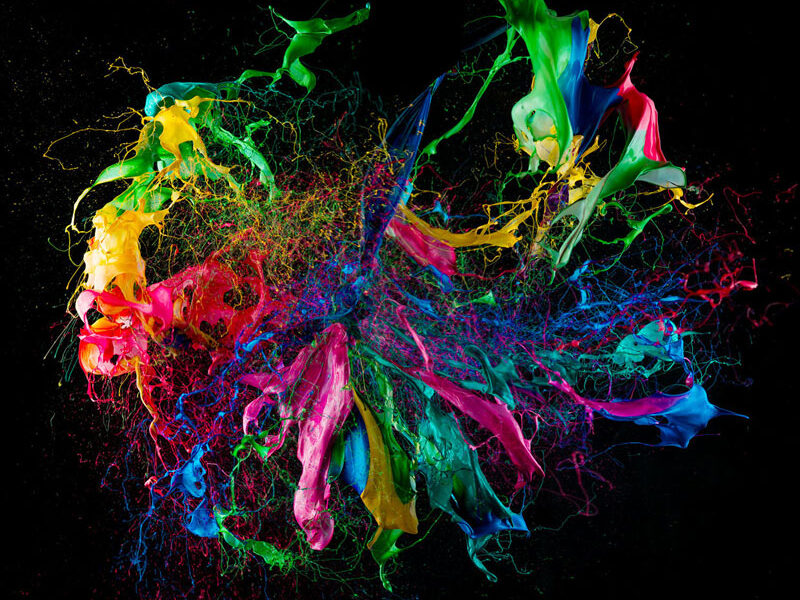 Fabian Oefne cria sua arte com apenas explosões de tinta, um trabalho incrível! (4)