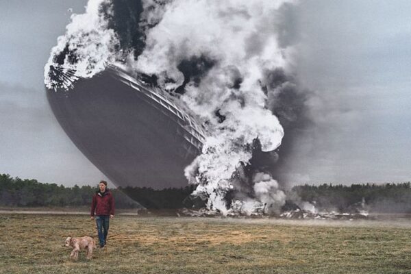 Belas montagens de Seth Taras onde ele retrata o passado e presente em uma fotografia (5)