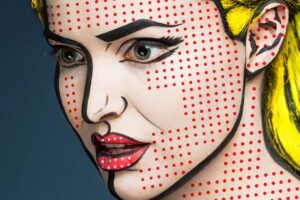Alexander Khokhlov faz set de fotografias inovadoras e criativas com maquiagens que lembram desenhos (2)