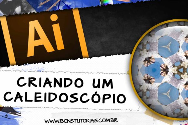 aprenda nesta vídeo aula como criar um belo caleidoscópio com o Illustrator