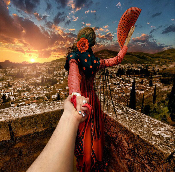 Murad Osmann clica sua namorada em passeios pelo mundo (14)