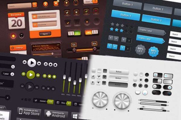 pack de 31 ui apra download e uso grátis