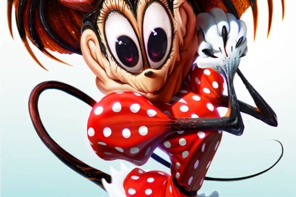 Desenhos animados mostrando seu ladro macabro, ilustrações de Dan Luvisi (4)