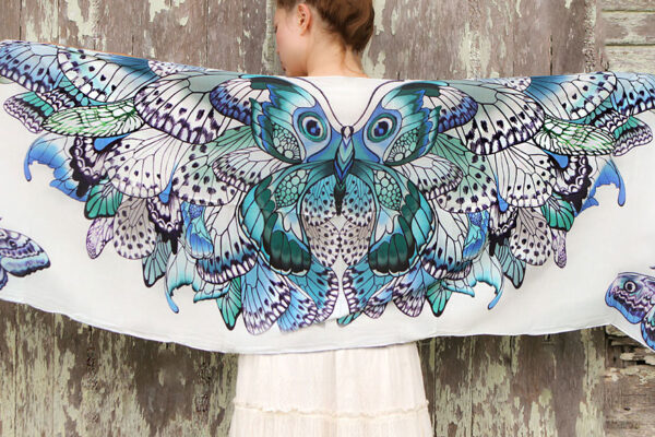 Echarpes e Lenços criativos de Roza Khamitova (3)