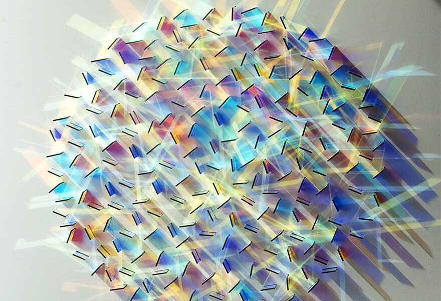 Obras de arte feitas com vidros e luz por Chris Wood (1)