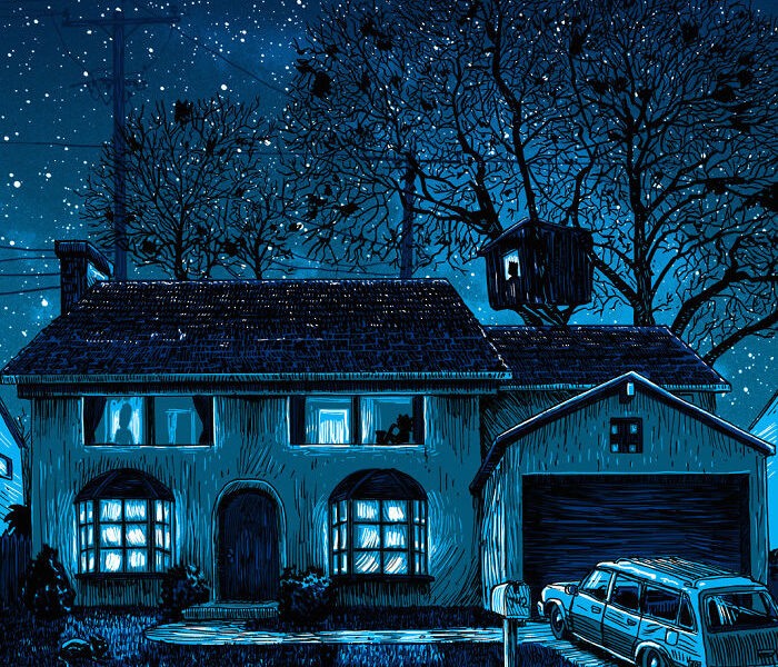 Ilustrações feitas por Tim para o desenhos Os SImpsons (6)