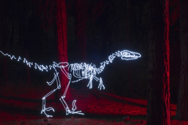 lighting painting criativos de dinossauro (7)