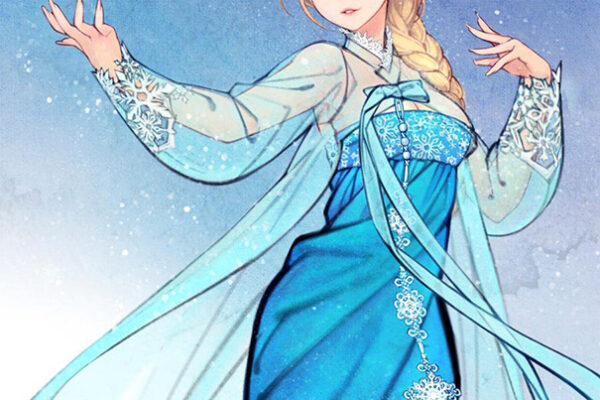 Desenhos da Disney recriados com traços asiáticos (1)