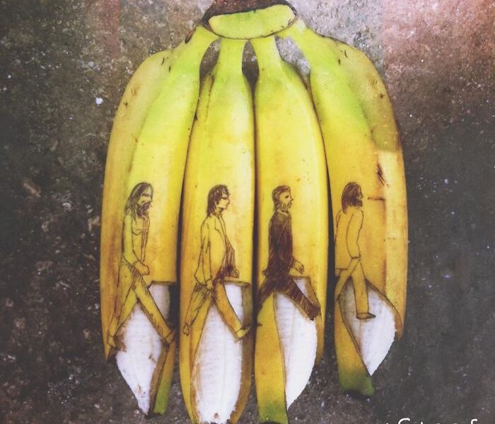 Bananas esculpidas e criativas (9)