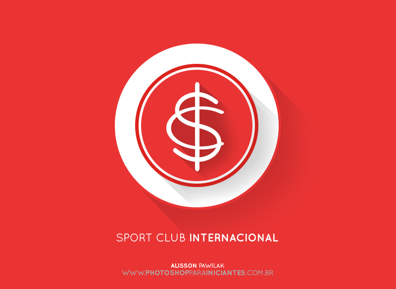 Internacional - Escudo Minimalista 2