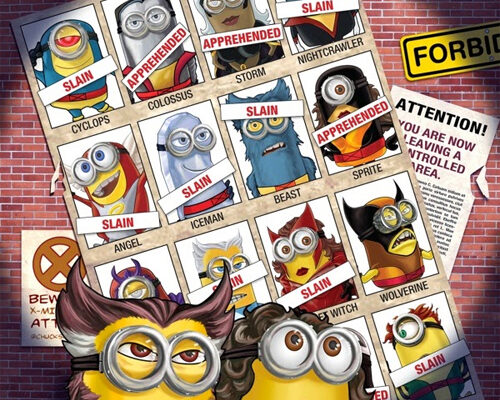 Ilustrações criativas feitas com os Minons (12)