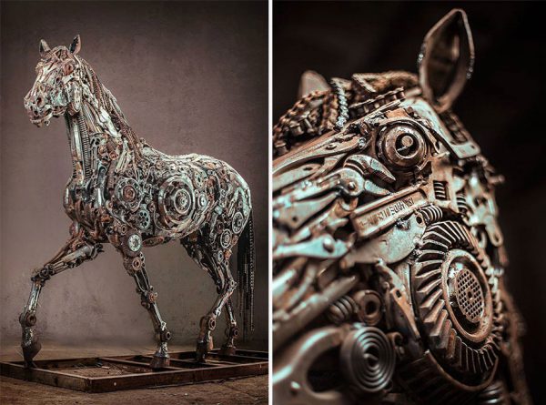 Esculturas fantásticas feitas com ferro (6)