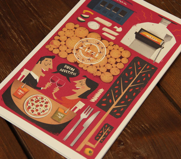 Folders criativos para pizzaria e restaurantes (2)