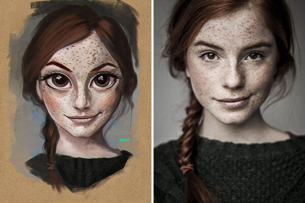 Ilustrações criativas inspirada em pessoas aleatórias (8)