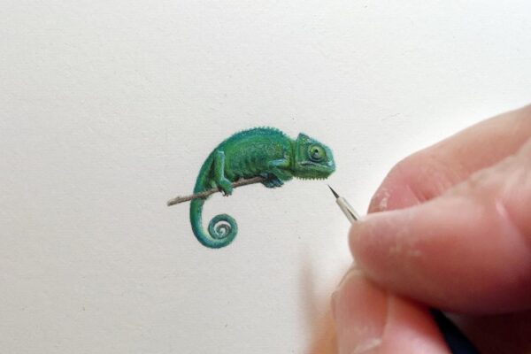 Desenhos e pinturas pequenas e criativas (1)