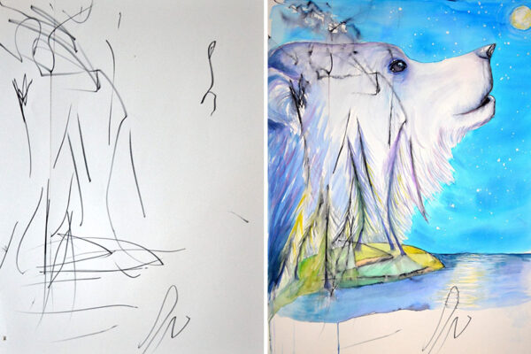 Desenhos feitos por mãe e filha (3)