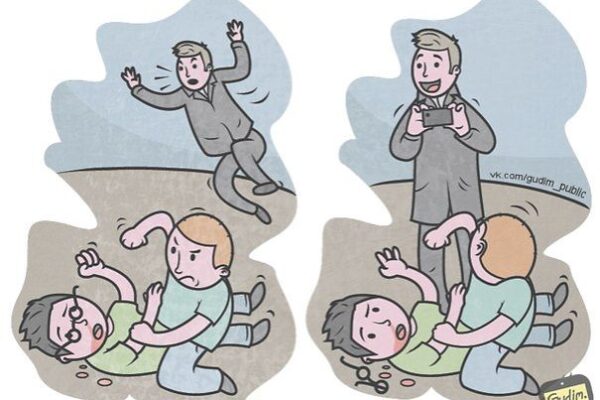 Desenhos e ilustrações criativas do cotidiano (19)