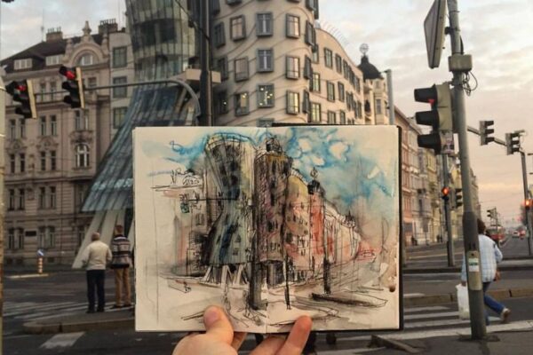 Desenhos criativos de paisagens na Noruega (23)