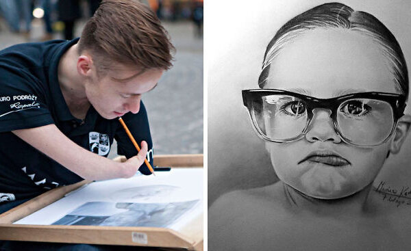 Desenhista com deficiência cria desenhos incríveis (10)