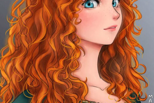 Princesas da Disney recriadas em mangá (7)