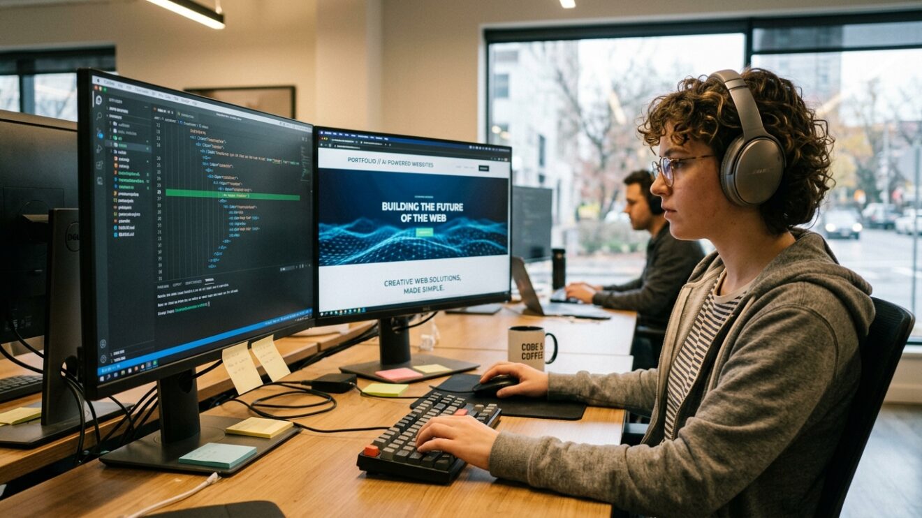 Como a IA Transformará a Criação de Sites em 2026