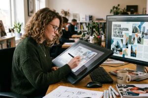 IA Revoluciona o Design Gráfico Editorial Exemplos Práticos