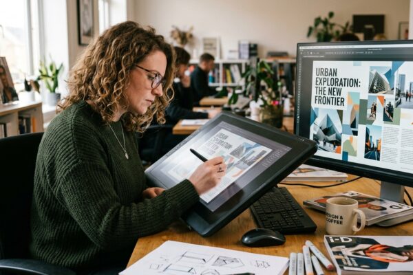 IA Revoluciona o Design Gráfico Editorial: Exemplos Práticos