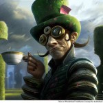 Imagens criativas de Alice no país das maravilhas